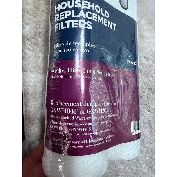 GE Household Replacement Water Filters GXWH20S or GXWH04F Dual Pack - Picture 5 of 5